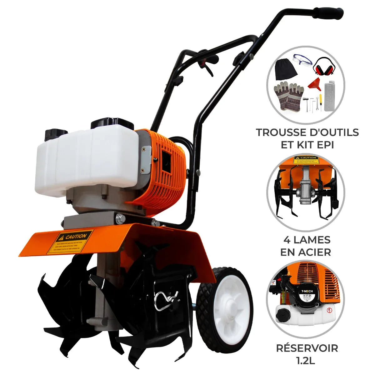 Motoculteur Thermique Monstershop T-Mech MKR00006433868