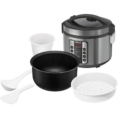 SencorSRM 3151BK Cocedor de arroz 1,5 L Inox