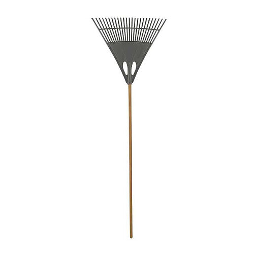 Mermier 985070 Rastrillo de Césped 25 Dientes 640 mm Mango 110 cm