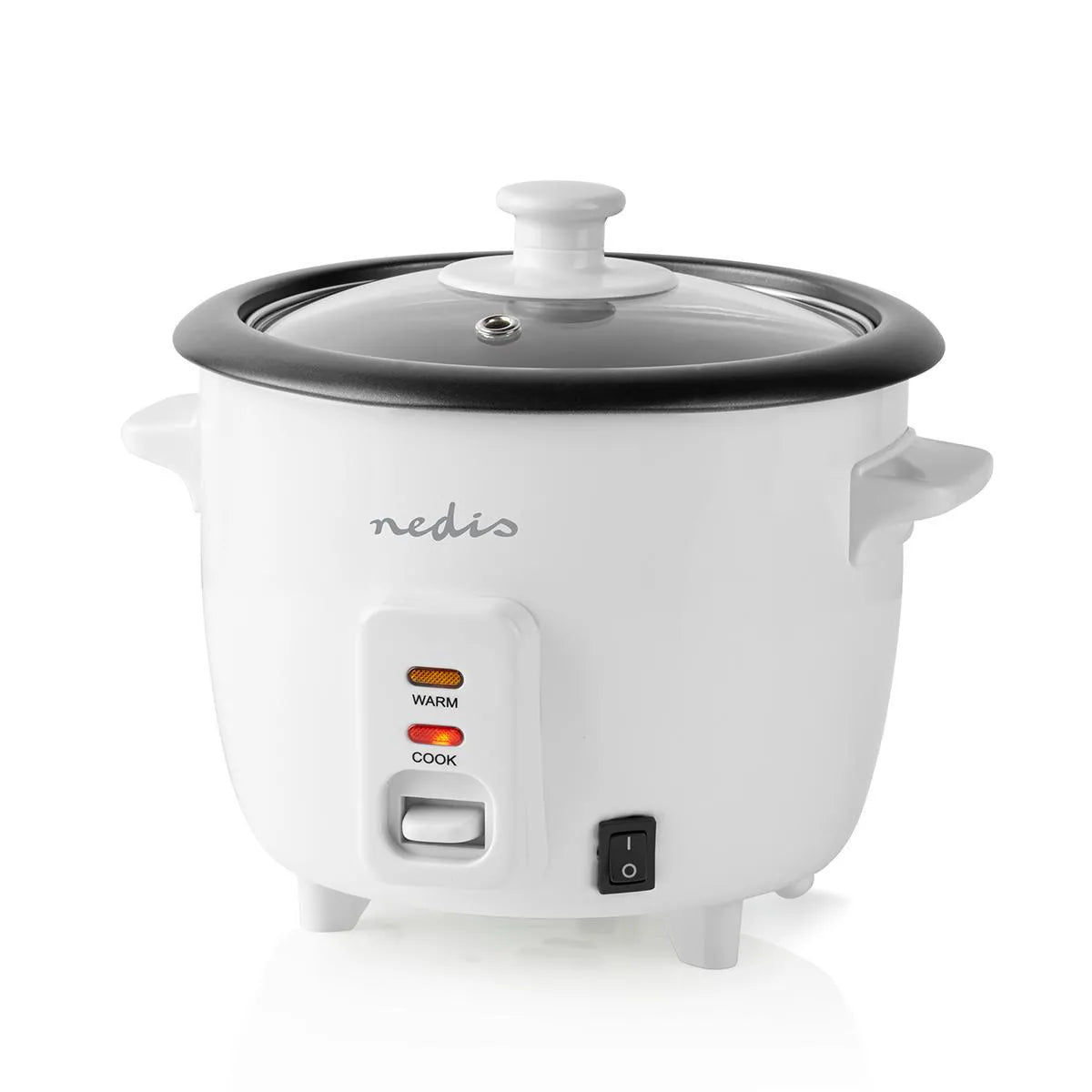 Nedis KARC06WT Cocina De Arroz 300 W 0,6 L Blanco