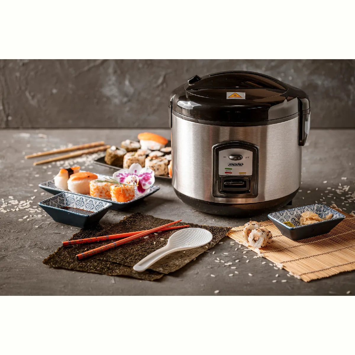 Mesko MS6411 Olla Arrocera 1,5 L 1000 W Plata