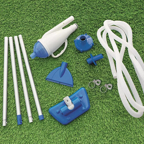 Bestway AquaCrawl Aspirador Piscina con Perchas Aluminio 2.24 m