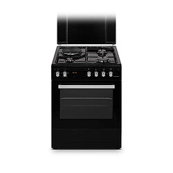 Casselin Cocina de Gas Acero Inoxidable 6 Quemadores
