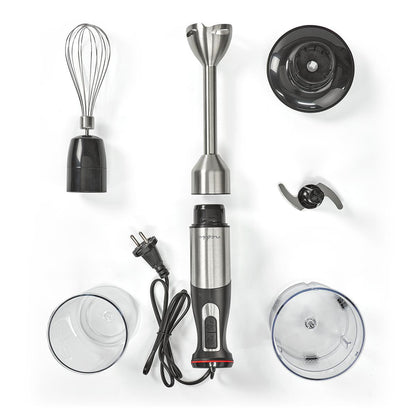 Mixeur Plongeant Nedis Aluminium KAHB400CAL