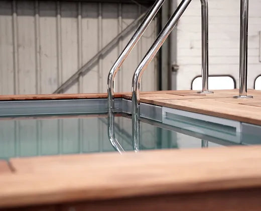 Contenedores Ejido 40 Pies Piscina Contenitore Grigio 6,5 M