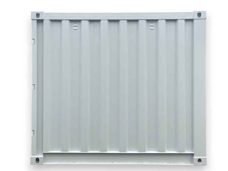 Container 8 Fuß Neu RAL 9002