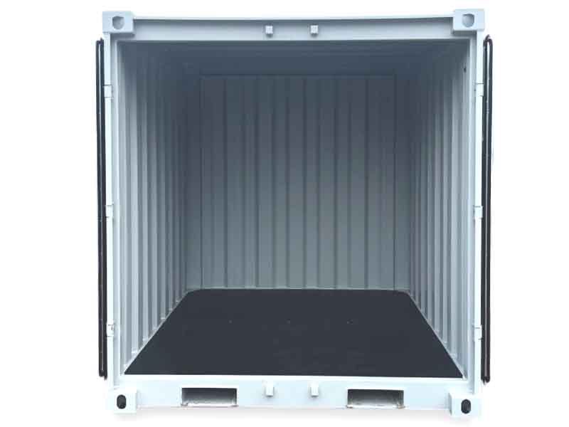 Container 8 Fuß Neu RAL 9002