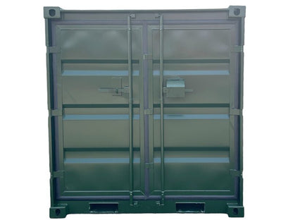 Container 8-Fuß Neu RAL 6007 Grün Standard Lagerlösung