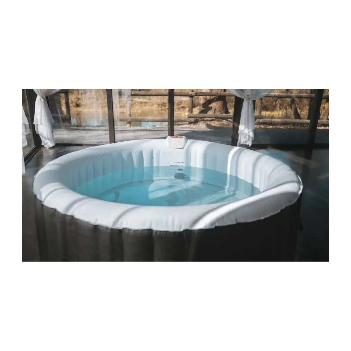 Spa Gonflable SunSpa Rond Bulles 6 Places SUNAF01 MKR00007068087