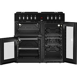 Beko PS235315DB Negra 90 cm 5 Quemadores 3 Hornos