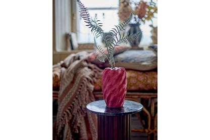 Vase Mila Rosé – Elegante Steingut-Vase