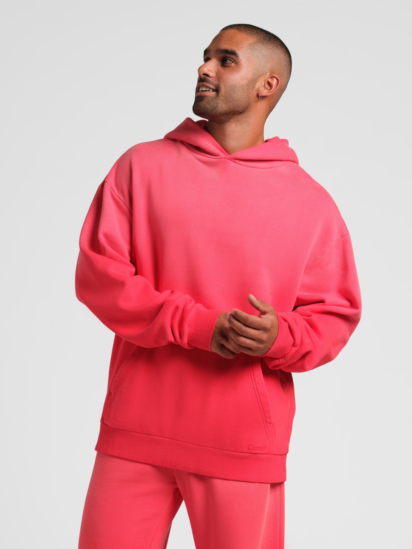 Comfrt Sunwashed Hoodie 100% Baumwolle Oversized Garment Dyed Sommer