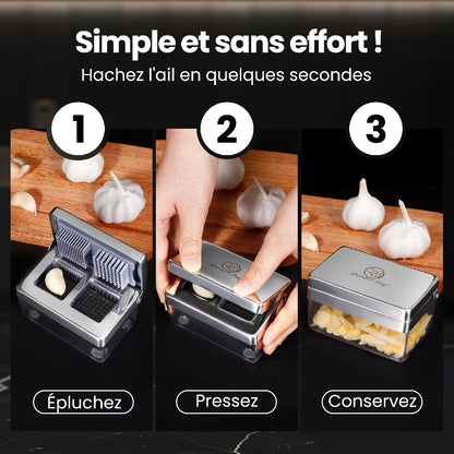 Presse-Ail Inox 2-en-1 Gourmet Easy Inox MKR00013375904