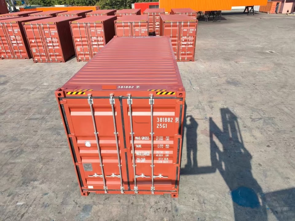 Contenedores Ejido Contenitore Marittimo 20 Piedi High Cube Rosso