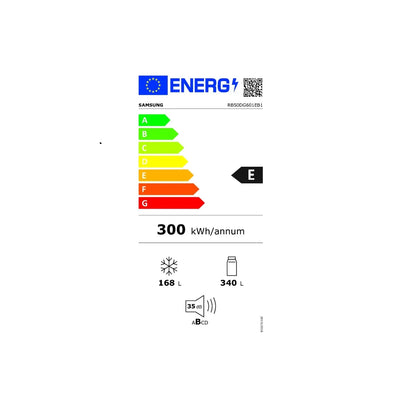 Samsung RB50DG601EB1 Refrigerador Combinado Ventilado Multi‑Flow Negro 76 cm