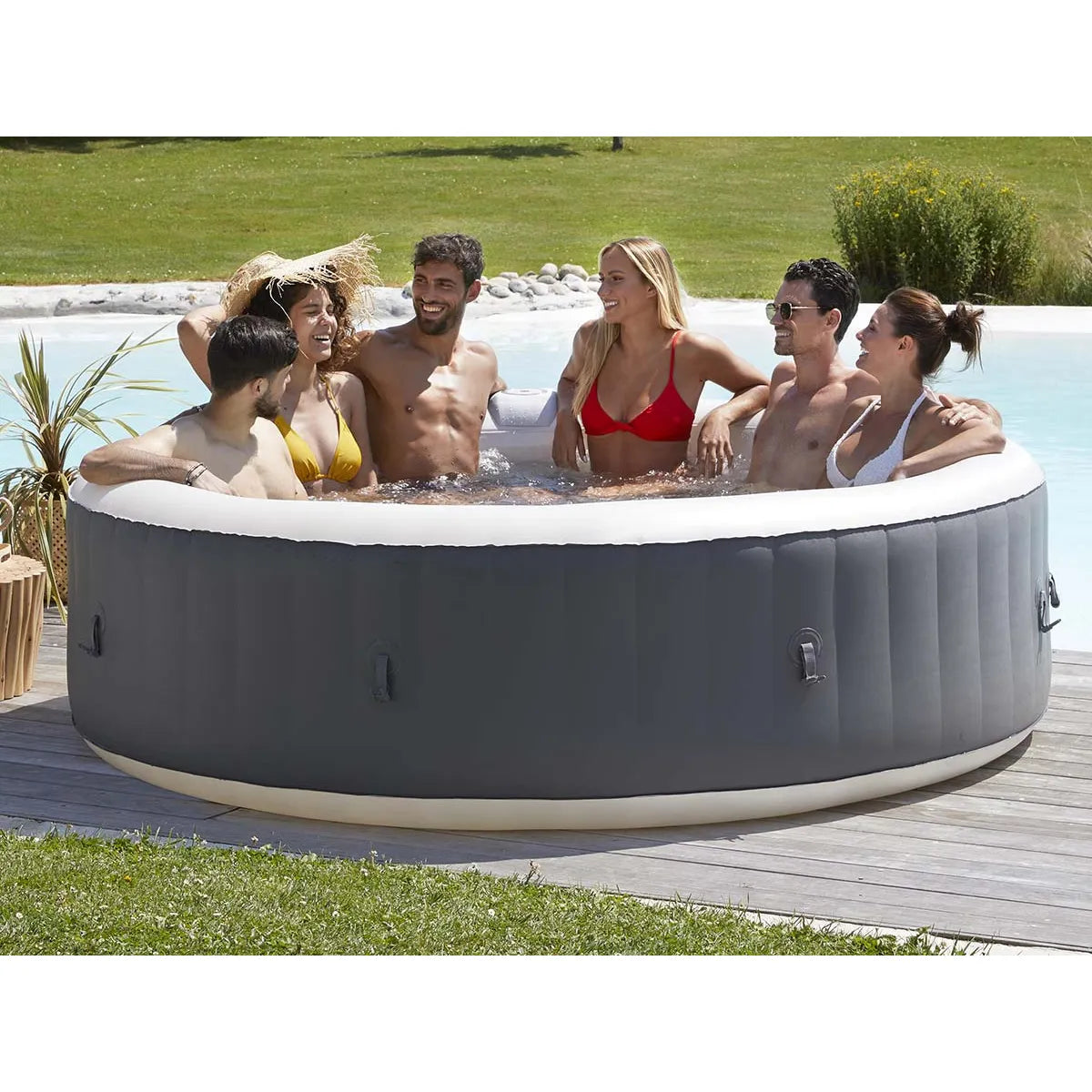 Spa Gonflable Infinite Spa Xtra Rond Bulles 8 Places MKR00014354517