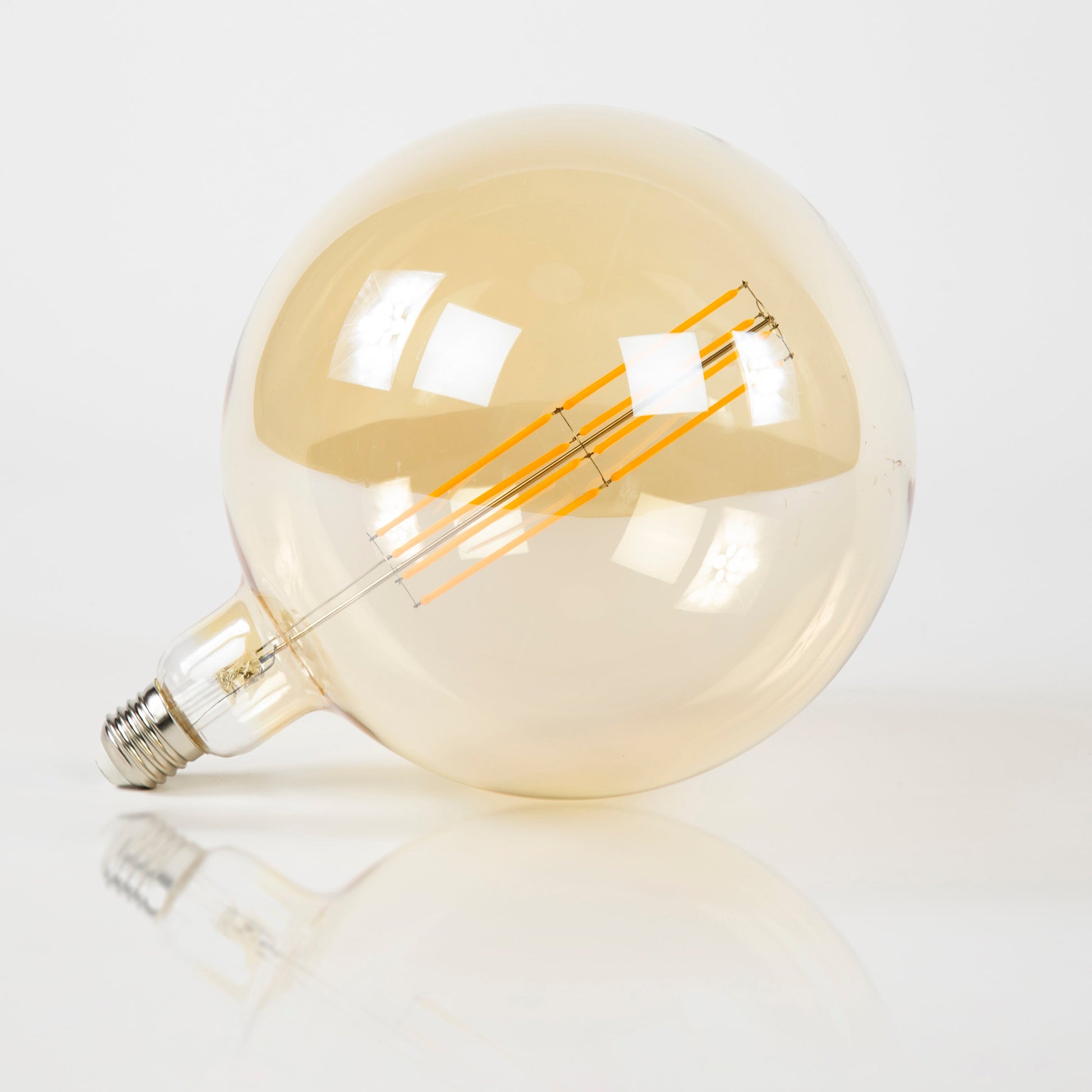 LED-Glühlampe Orin G200 E27 XXL Warmweiß Amber Leuchte