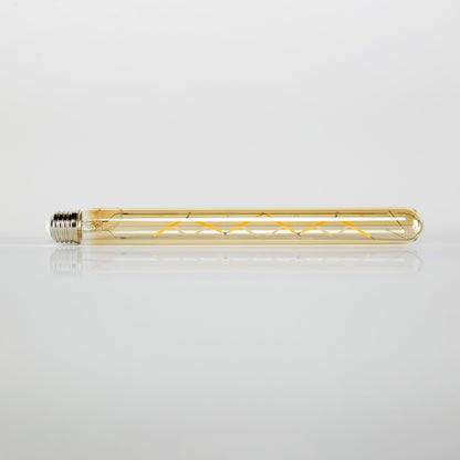 LED-Glühlampe Nirox – T32‑E27 (30 cm) mit amberfarbenem Glas