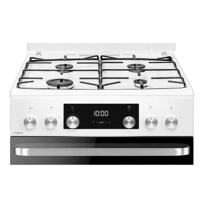 Amica ACM7005RB Cocina Gas 60 cm 4 Quemadores y Horno 77 L
