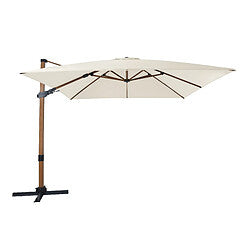 Axi House AXI Apollo Premium Parasol Rectangular 300x300 cm Marrón/Beige