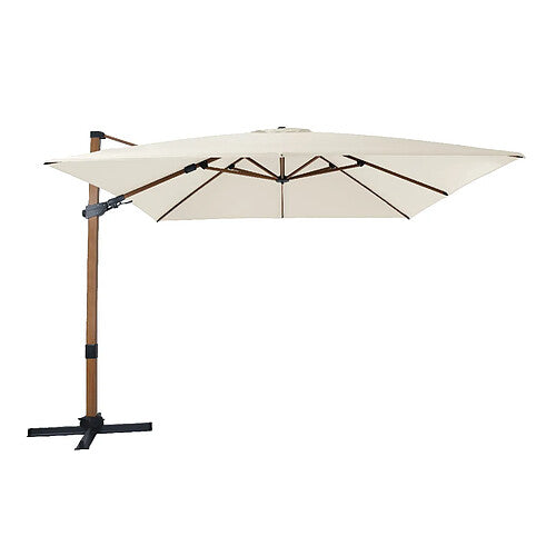 Axi House AXI Apollo Premium Parasol Rectangular 300x300 cm Marrón/Beige