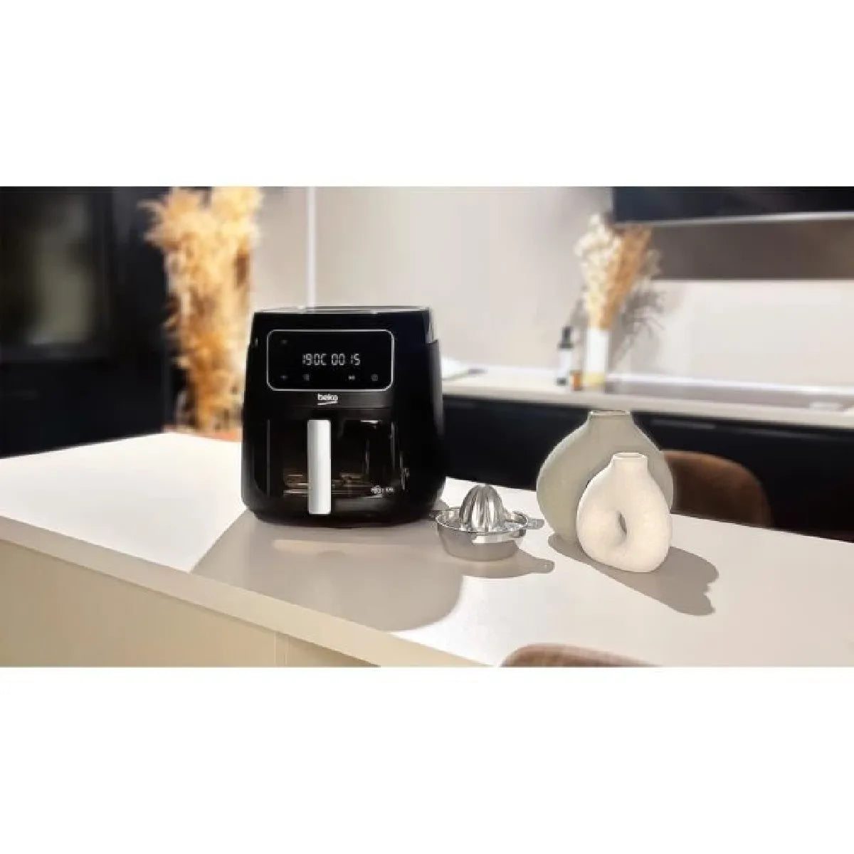 Beko FRL3374B Freidora de Aire 1900W 8 Programas Negro