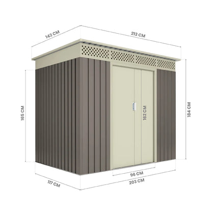 Abri Jardin Métal Wasabi G01ME0014 MKR00009959111