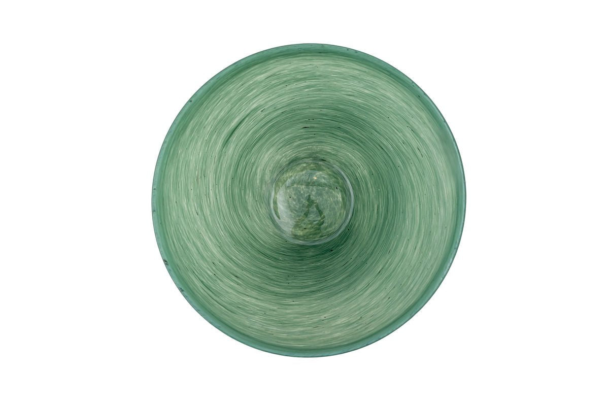 Schale Smeralda – aus Glas in der Farbe Grün