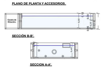 Contenedores Ejido Piscina Elevata Ilú Agua Acciaio Rigoroso