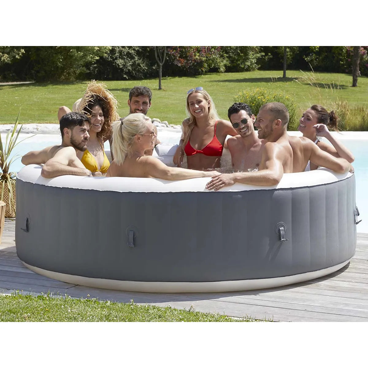 Spa Gonflable Infinite Spa Xtra Rond Bulles 8 Places MKR00014354517