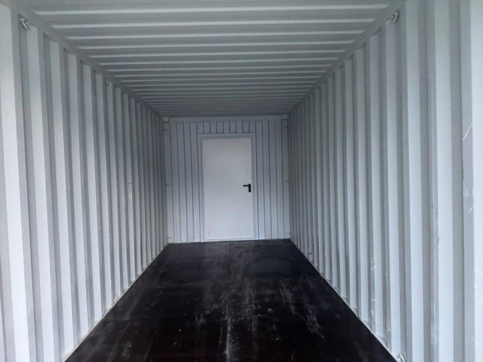 ContenedoresEjido Contenitore Marittimo 20 Piedi 3 Porte Grigio