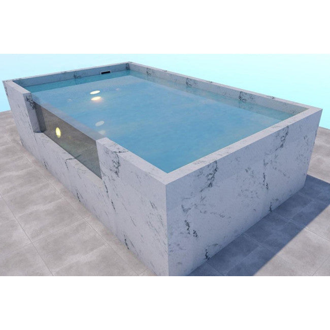 Contenedores Ejido Piscina Elevata Ilú Agua Acciaio Rigoroso