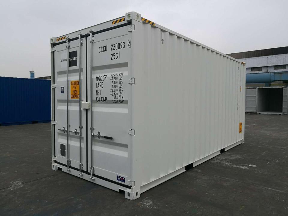 Contenedor Marítimo 20 Pz High Cube Bianco Acciaio