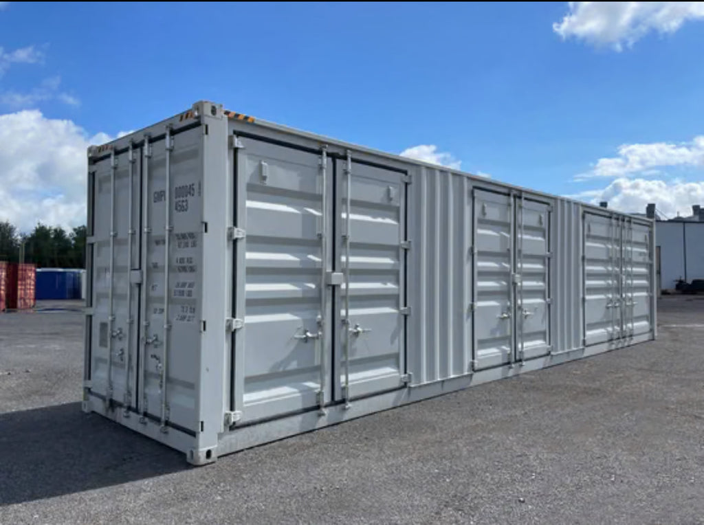 ContenedoresEjido 40ft High Cube Container 3 Porte Laterali