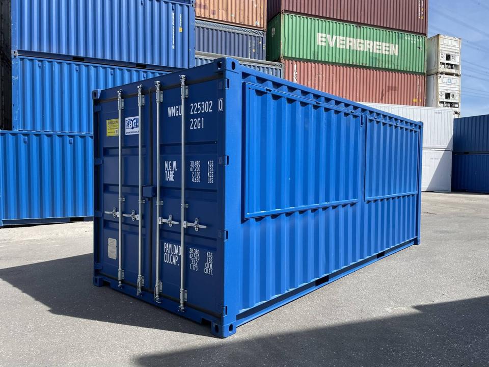 Contenedores Ejido Contenitore Bar Blu 20 Piedi