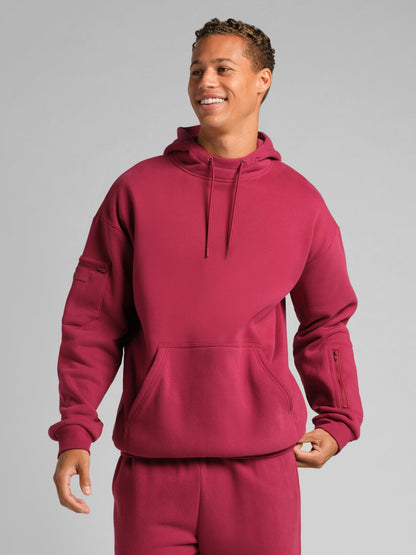 Comfrt Airplane Mode Travel Hoodie mit integrierter Augenmaske