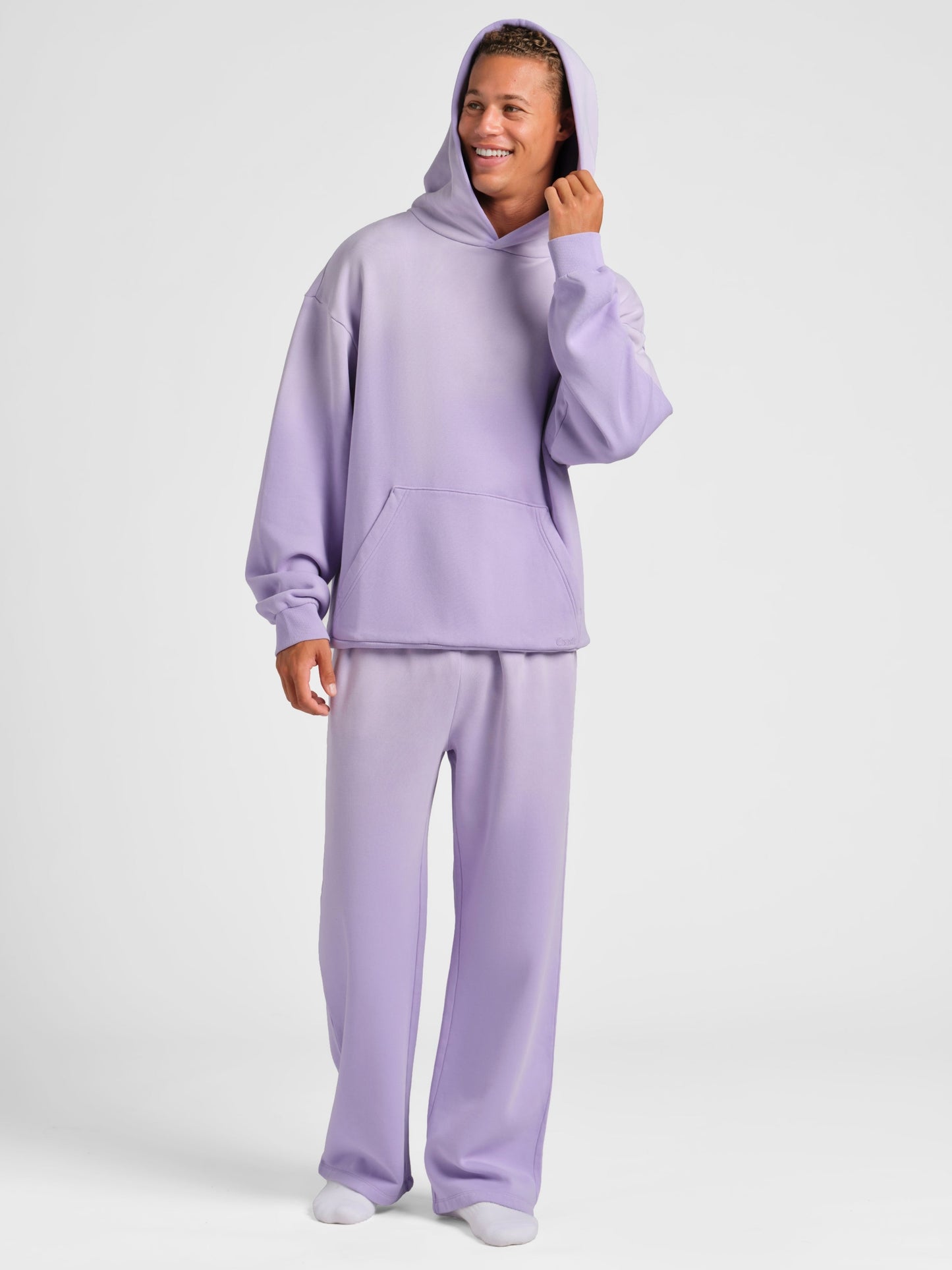 Comfrt Sunwashed Hoodie 100% Baumwolle Oversized Garment Dyed Sommer