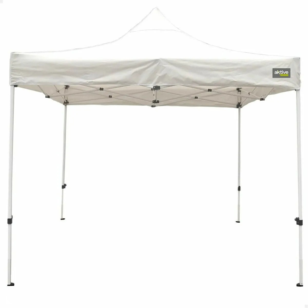 Aktive Pergola Tonnelle Blanco Acero 300x320x300 cm