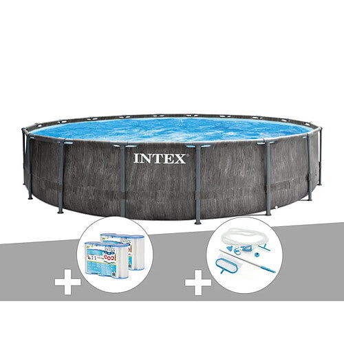 Intex Baltik Piscina Redonda Ø5,49 x 1,22 m Liner Triple Capa