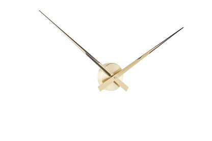 Luxusbetten24 Ozzy Wanduhr Offenes Design Goldoptik 30cm Durchmesser
