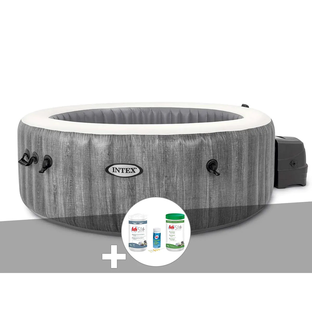 Kit Spa Gonflable Intex PureSpa Baltik Rond Bulles 6 Places MKR00014316519