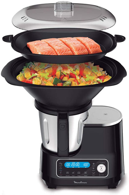 Robot Cuiseur Multifonction Moulinex Noir HF456810