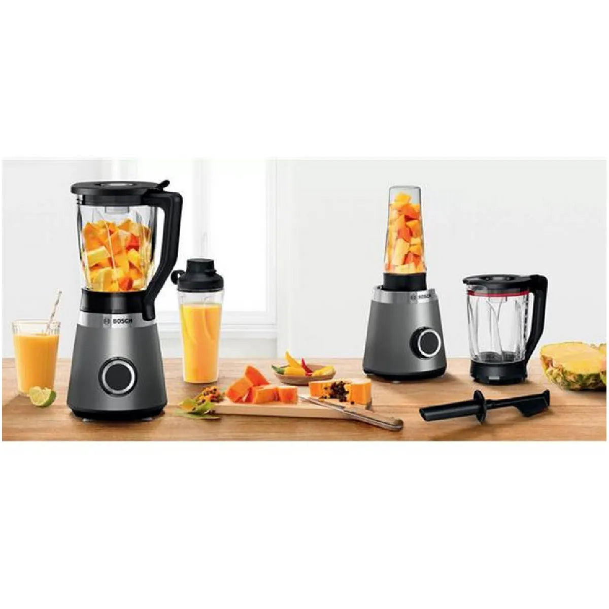 Bosch Licuadora 1,5 L 1200W Negro Acero