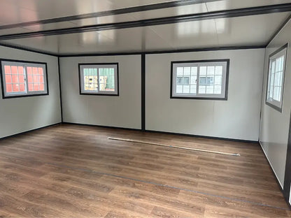 Stahlworks 2024 Mobile Wohneinheit Containerhaus 6,5 m³ mit Doppelglasfenstern
