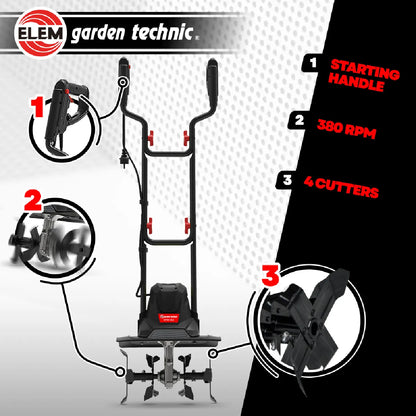 Motobineuse Électrique Elem MTBE1054 MKR00014541565