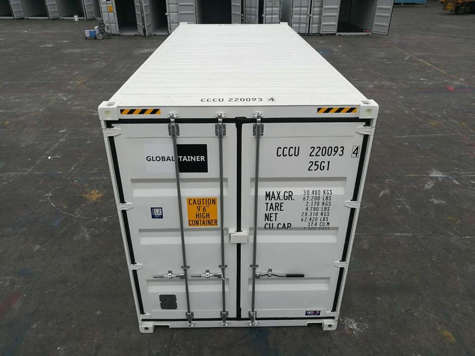 Contenedor Marítimo 20 Pz High Cube Bianco Acciaio