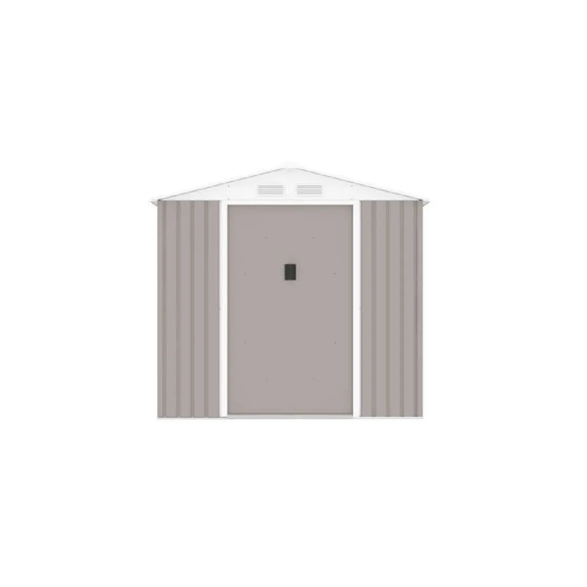 Archer Cobertizo De Jardín Metal Taupe 2.13x1.91x1.95m - 4.07m²