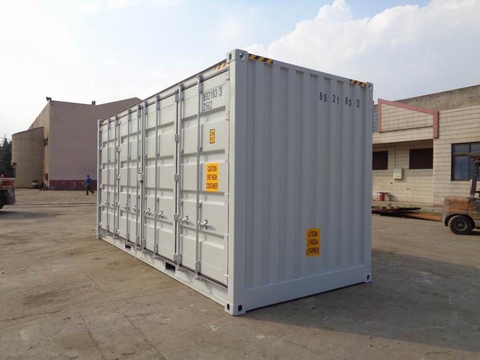 Contenedores Ejido 20 Pies High Cube Contenitore Lato Aperto