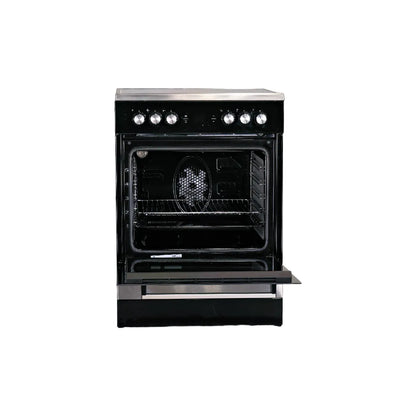 Beko FSE67301XCS Cocina Vitrocerámica 60 cm 4 Quemadores Horno 72 L Inox