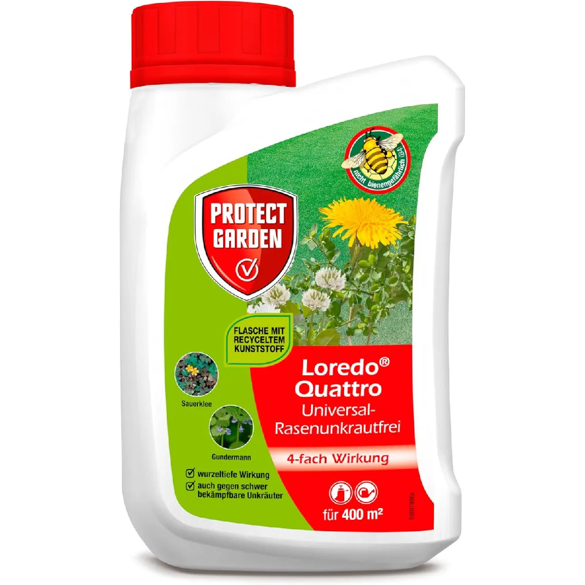 Protect Garden Desherbante Concentrado 400 ml para Césped